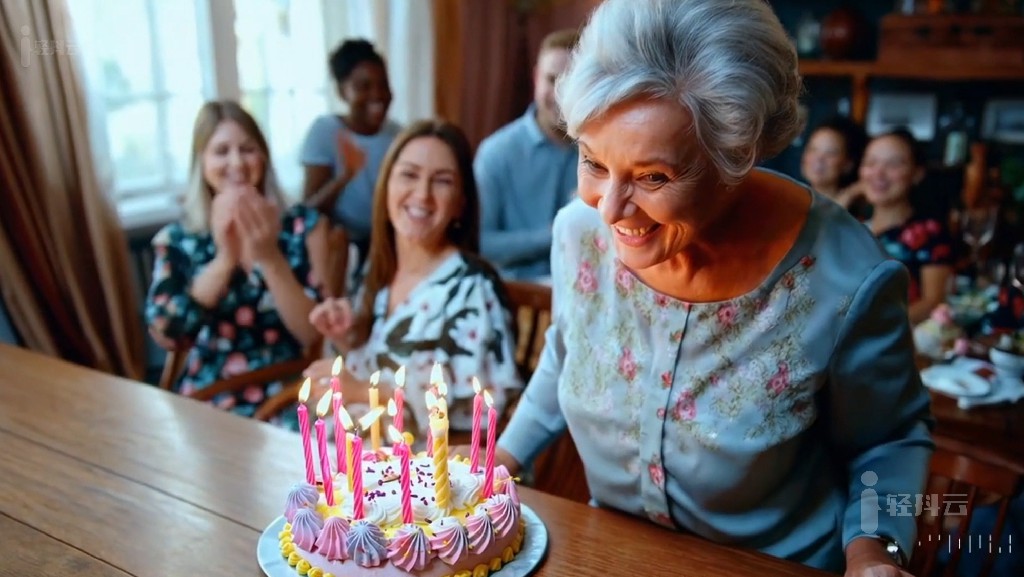 OpenAI文生短视频模型Sora生成的视频38-grandma-birthday奶奶的生日